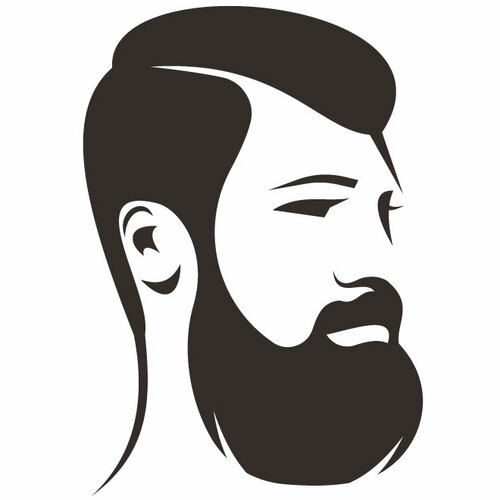 Bearded Man clip art graphics