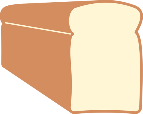 Chleba bochník vektorový obrázek