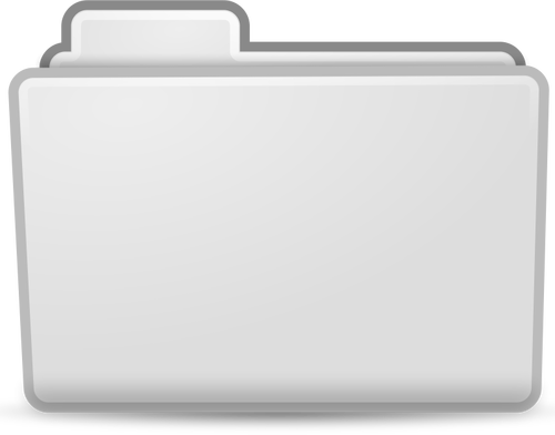 White file folder