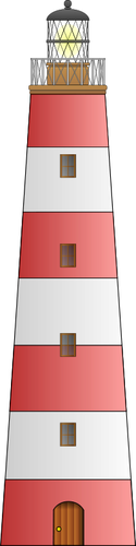 Vuurtoren vector afbeelding