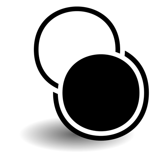Zwart-wit cirkels