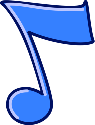 Image clipart vectoriel note de musique