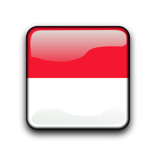 Monaco flag vector