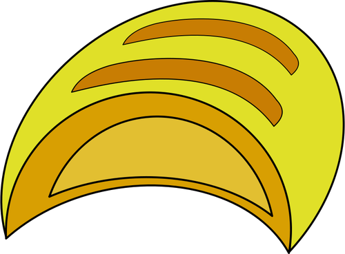 Vektor-Bild der Laib Brot