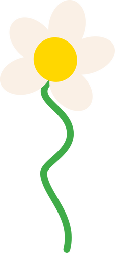 Bloem vector tekening