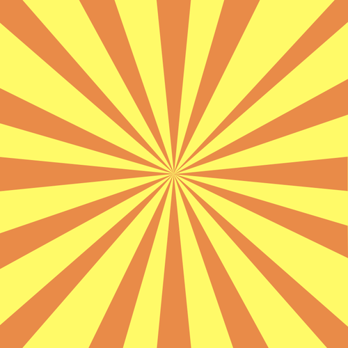 Yellow and orange poster stripes