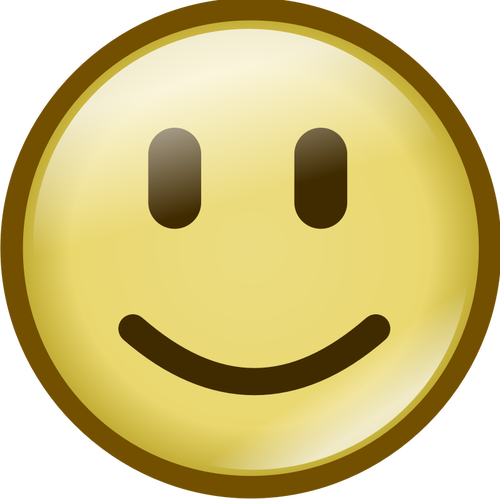 Image vectorielle de simpe smiley