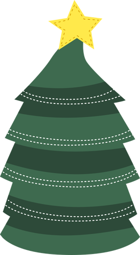 Green Christmas tree