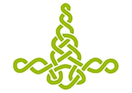 Knotwork ירוק