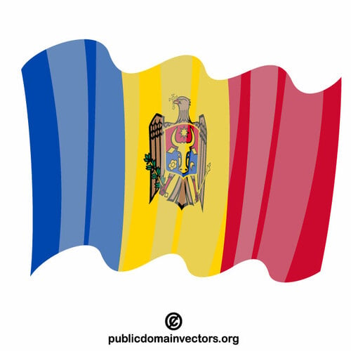 Národní vlajka Moldavska