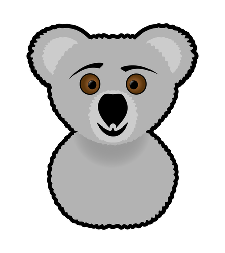 Ilustraţie de vector Koala