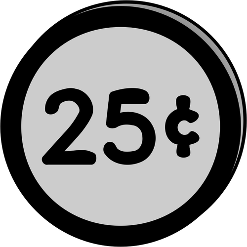 Pièce de 25 cents