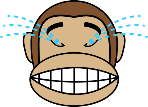 Monkey crying image