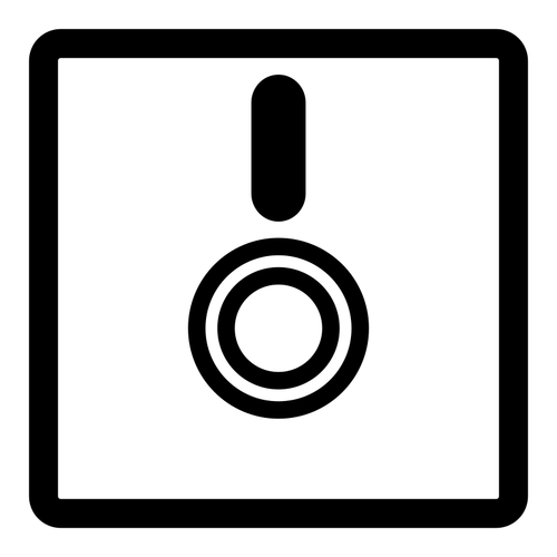 Icono de vector de disquete
