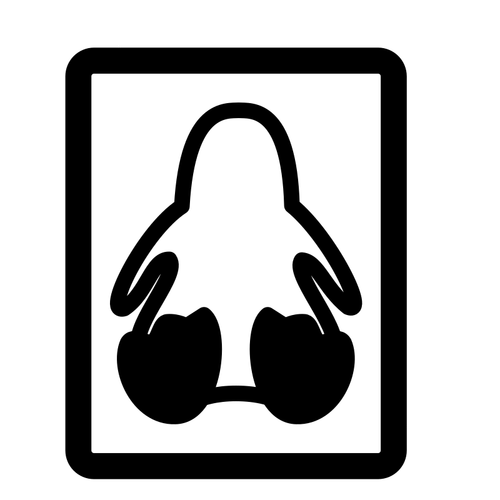 Tux vector symbool