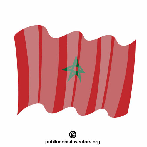 Bandeira nacional de Marrocos