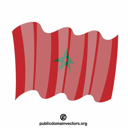 National flag of Morocco