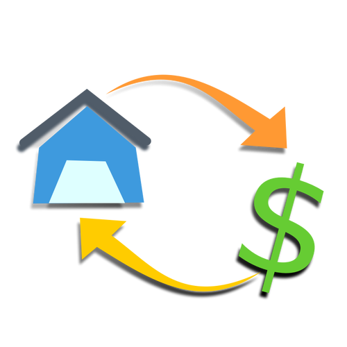 Mortgage vector illustration