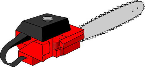 Ilustraţie vectorială de lemn electrice văzut