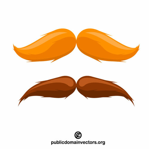 Gráficos de bigote clip art