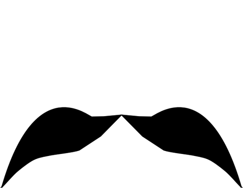 Dessin de hérissés bas moustache vectoriel