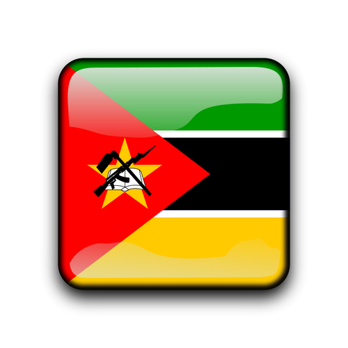 Vektor vlajka Mosambiku