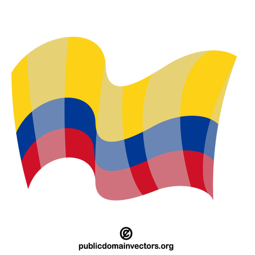 National flag Colombia