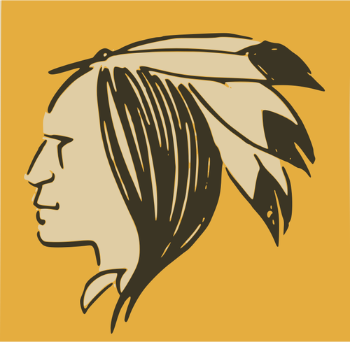 Native mannens hode