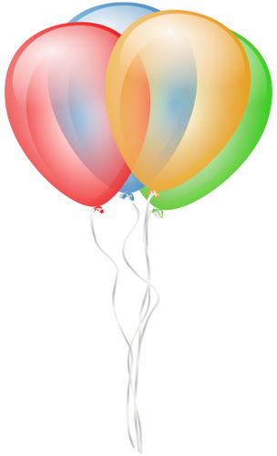 Balloons vector image