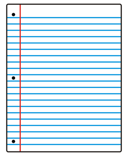 纸张松散叶矢量图像