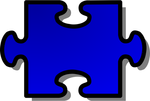 Vector de la imagen de la pieza de puzzle 2
