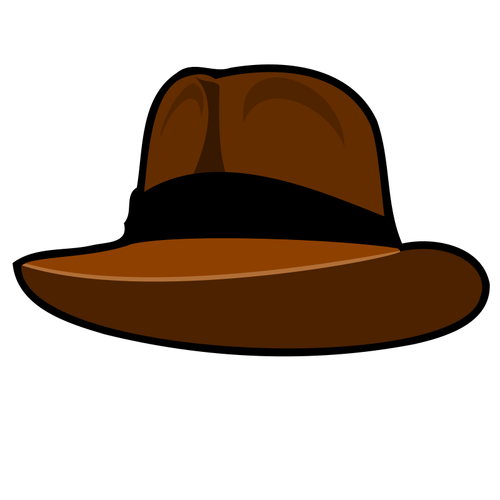 Aventura sombrero vector illustration