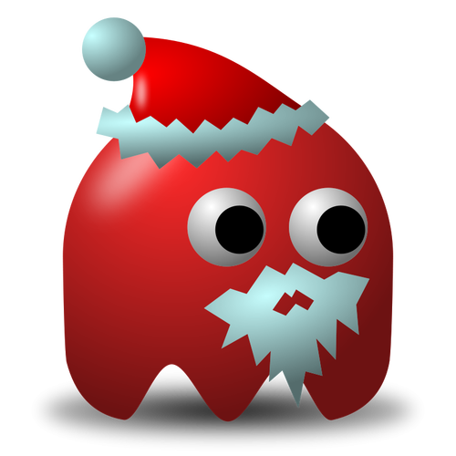 Spillet baddie: Santa vektor