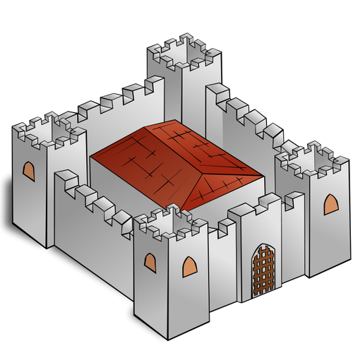 Fort vectorafbeeldingen