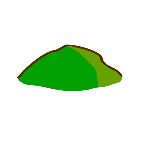 Berg kaart element vectorafbeeldingen