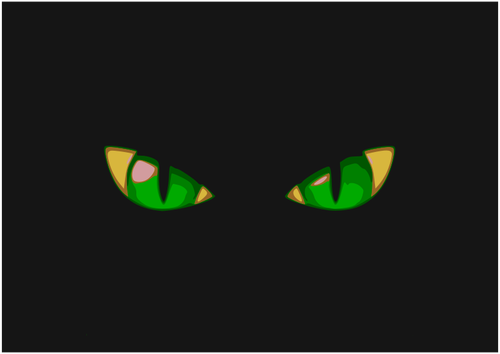 Mata hijau kucing