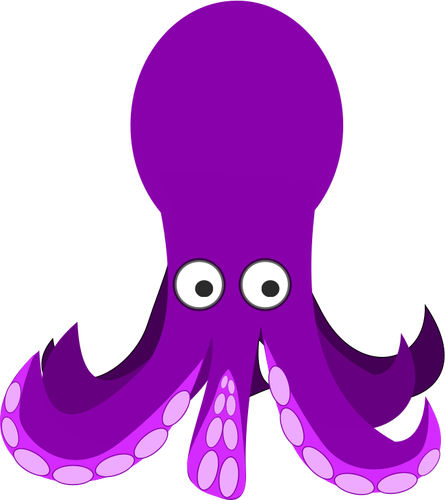 Fiolett blekksprut