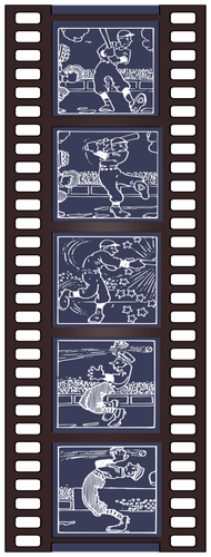 Lama kartun film strip