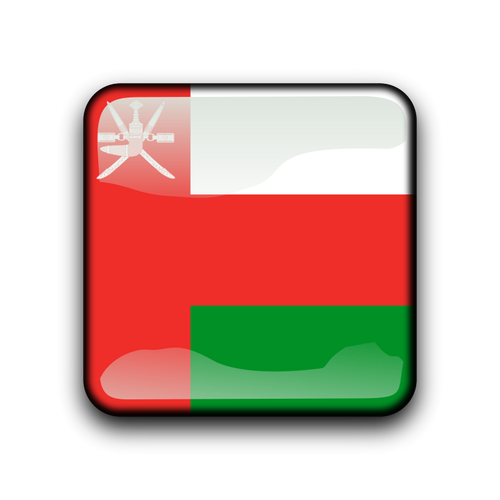 Vlag van Oman vector