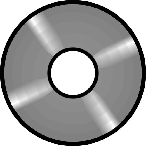 Optische disc vector afbeelding