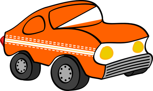 Toy car vector graphics