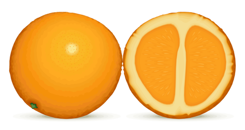 Naranja y media