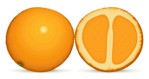 Laranja e meia