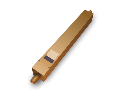 Illustrazione vettoriale di piega tubo