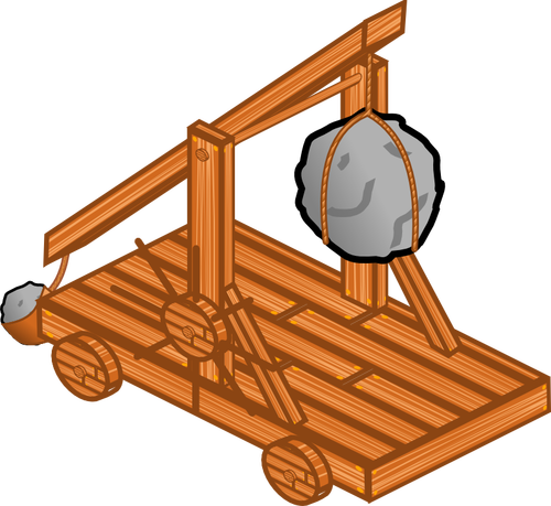 Trebuchet vektorbild