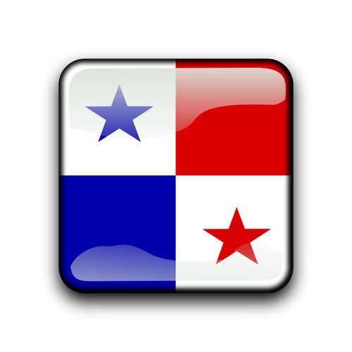 Panama flagg vektor