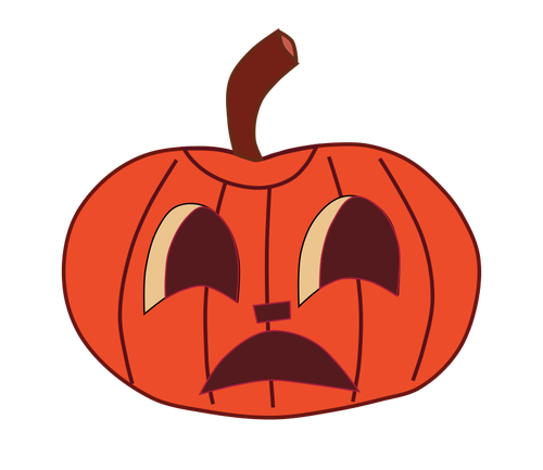 Ilustración de vector 3 de calabaza de Halloween