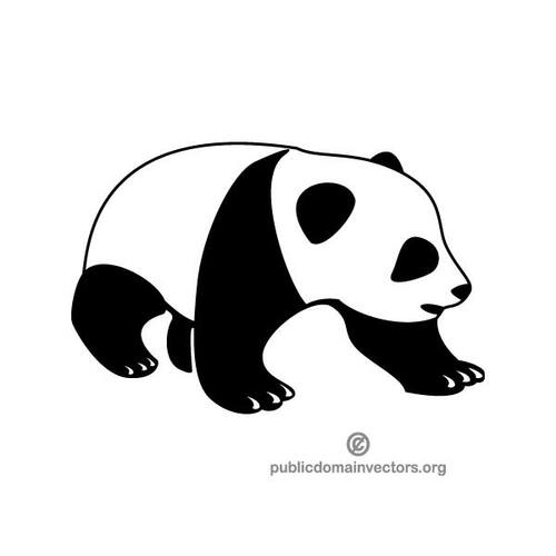 Ilustración de vector de Panda