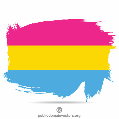 Acidente vascular cerebral da bandeira pansexual