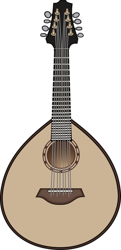 Mandolină vector illustration